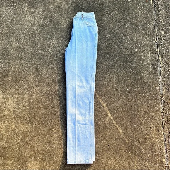 Vintage Women’s Rockies Straight Leg Flat Back Jeans Size 7 24 waist 33 length - Picture 2 of 8